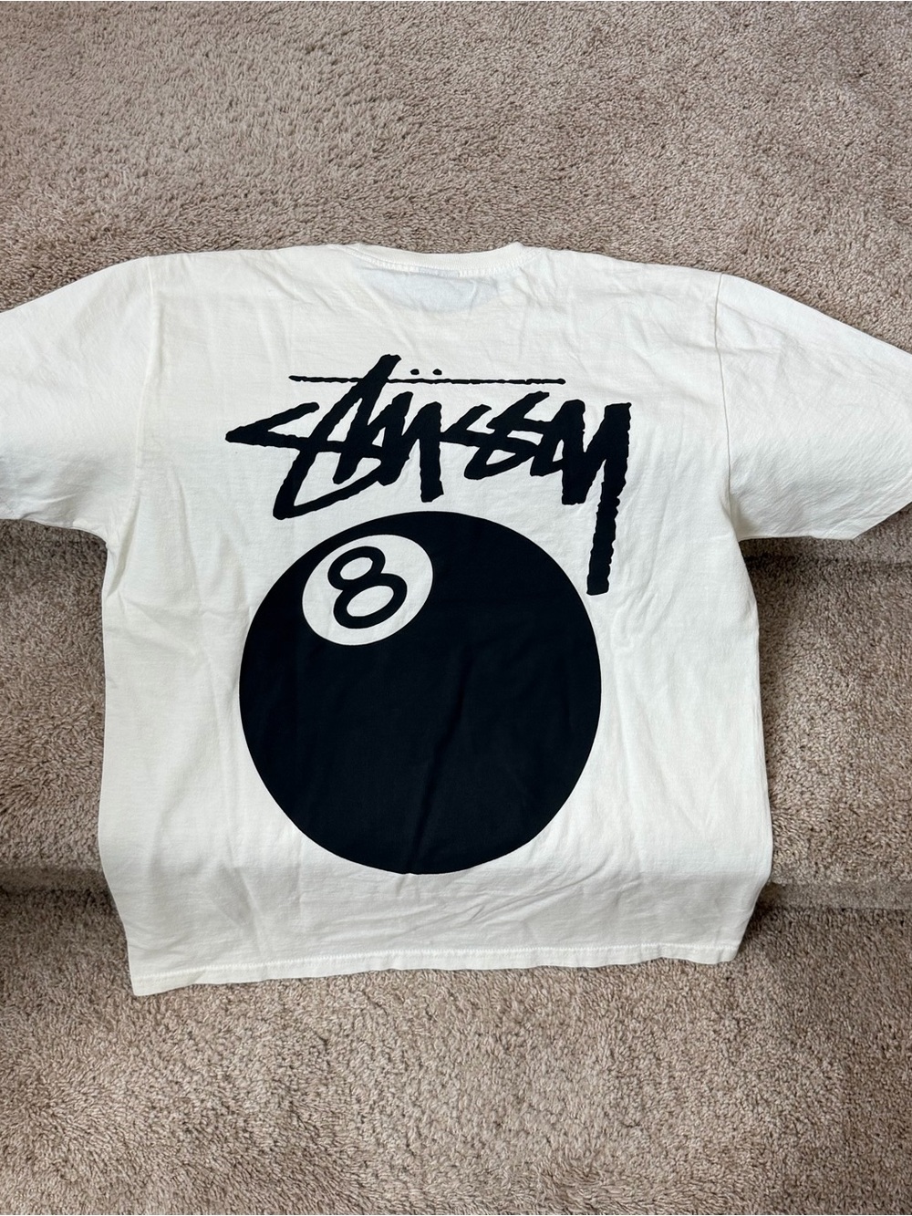 Stussy Tee Black 8-Ball (NEW)